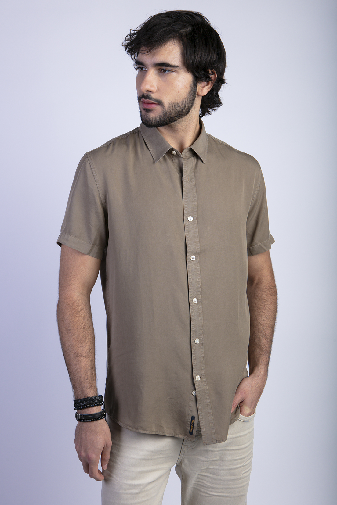 CAMISA SPORT SAN DIEGO FJ MILITARY - 1