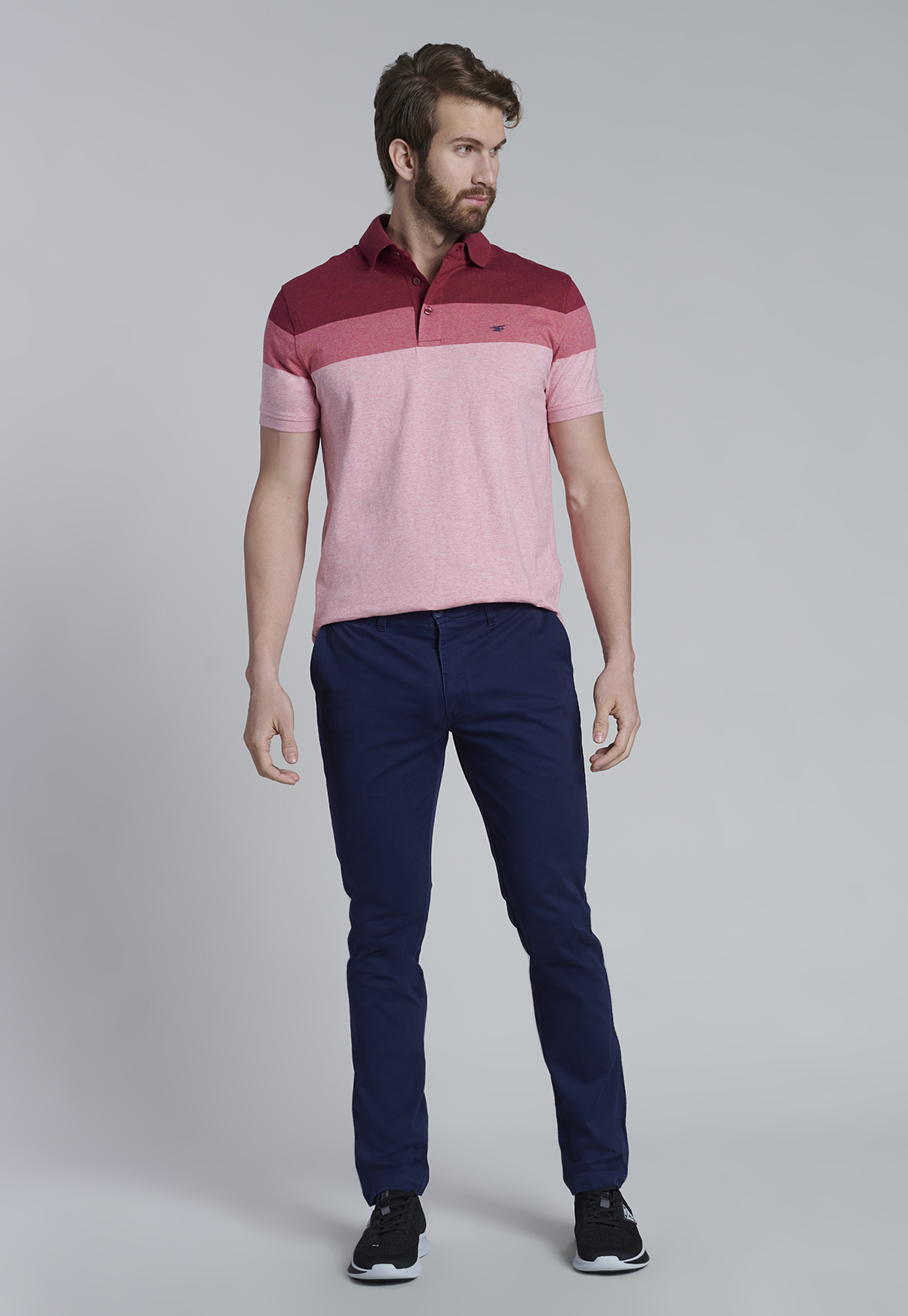 PANTALÓN ALGODÓN HOMBRE FEROUCH BLUE 206003X0223 TWILL SLIM /33 DK. - 2