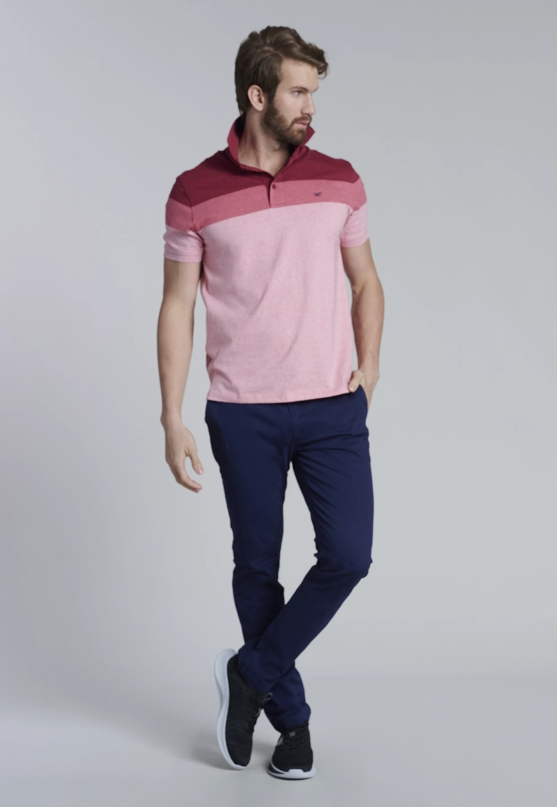 PANTALÓN ALGODÓN HOMBRE FEROUCH BLUE 206003X0223 TWILL SLIM /33 DK. - 5