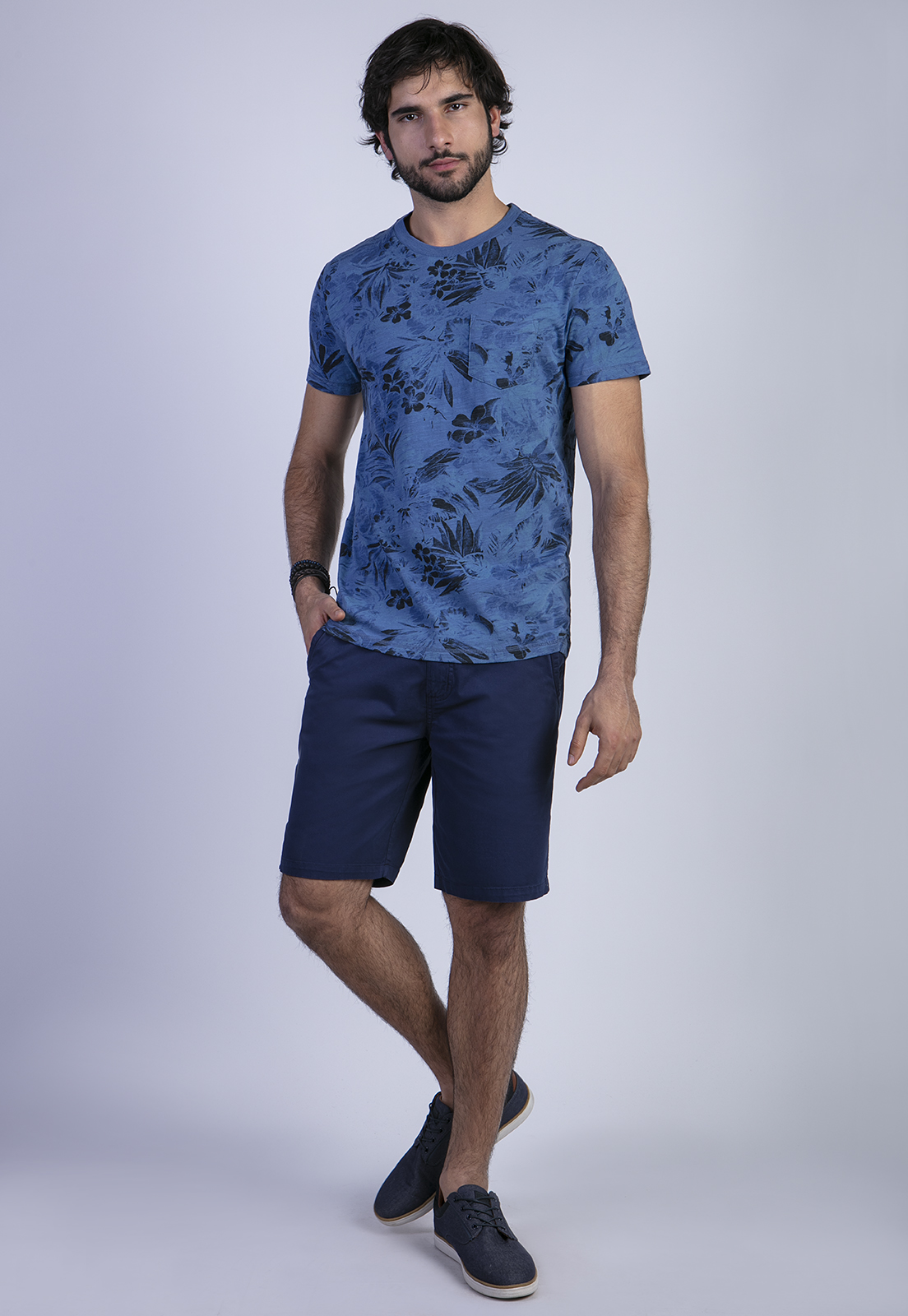 POLERA FLORIDA NAVY - 3
