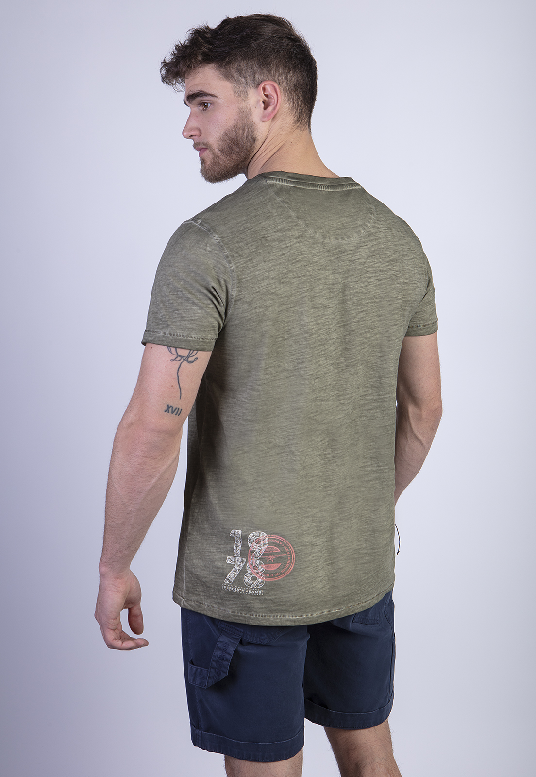POLERA DIRTY WASH NEW YORK MILITARY - 2