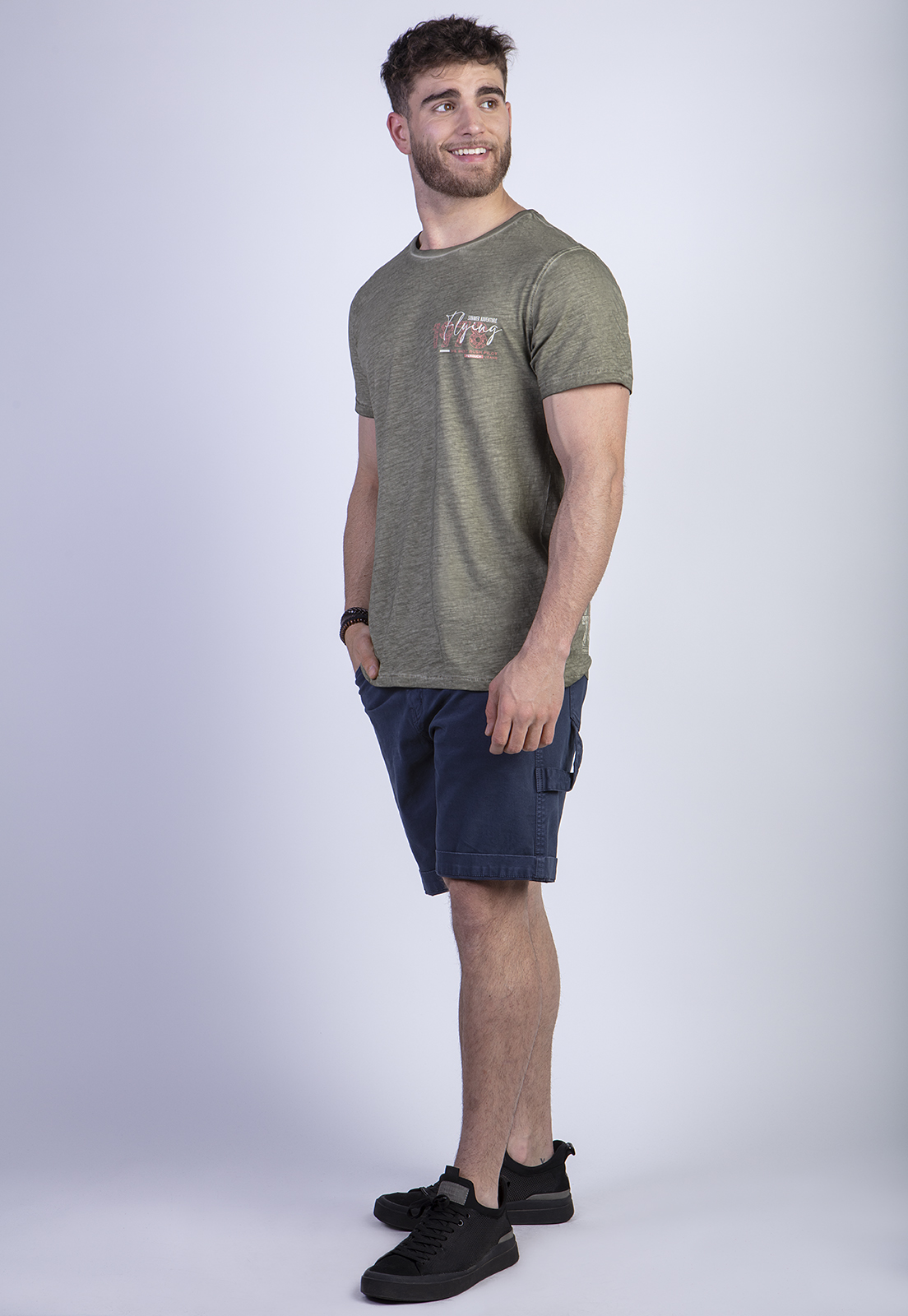 POLERA DIRTY WASH NEW YORK MILITARY - 3
