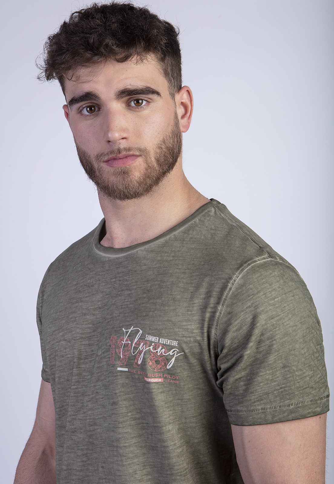 POLERA DIRTY WASH NEW YORK MILITARY - 4