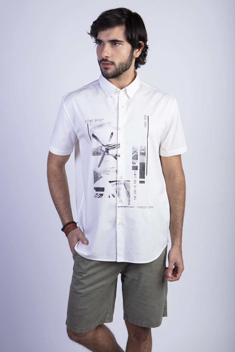 CAMISA INDIANA FJ WHITE - 1