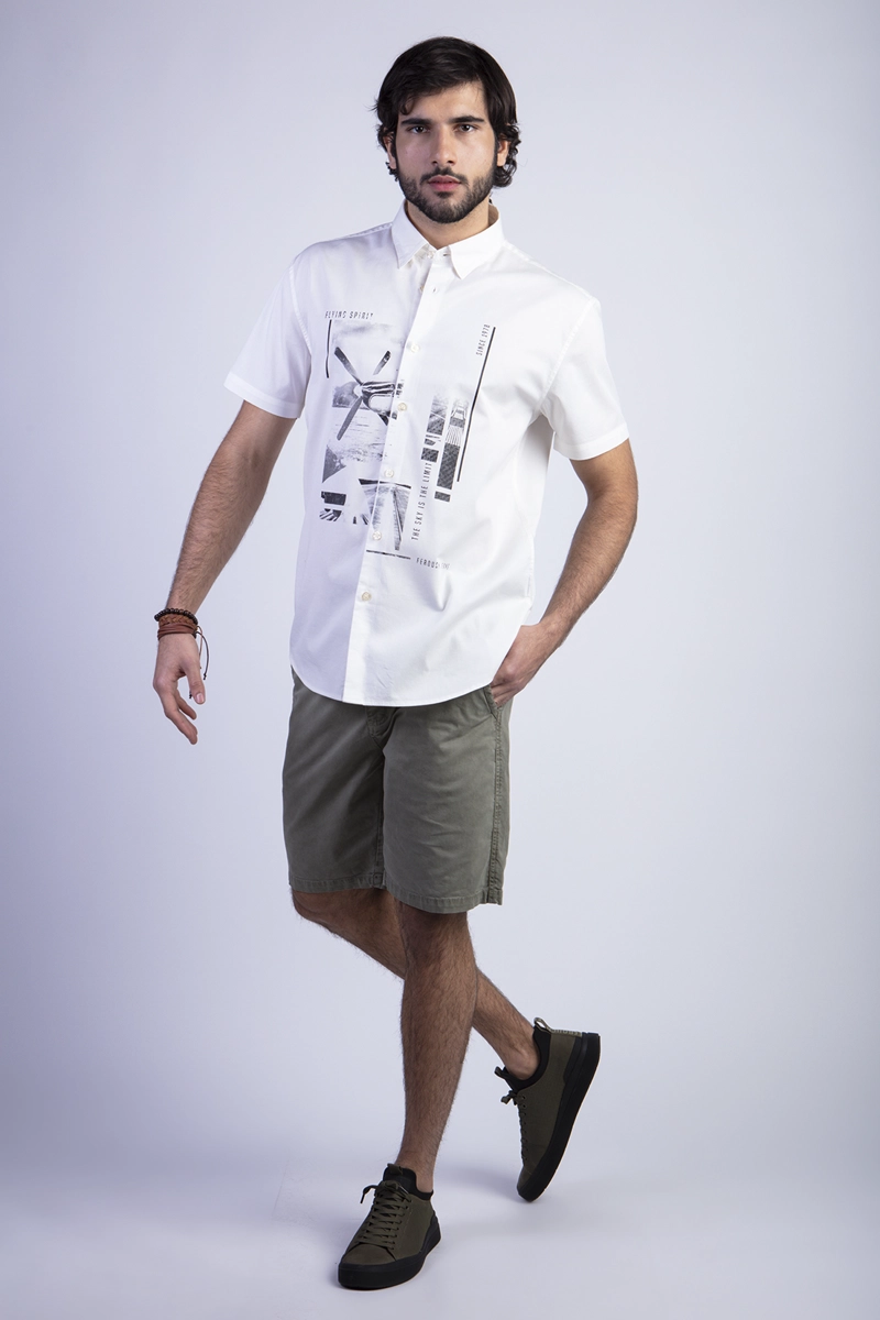 CAMISA INDIANA FJ WHITE - 3