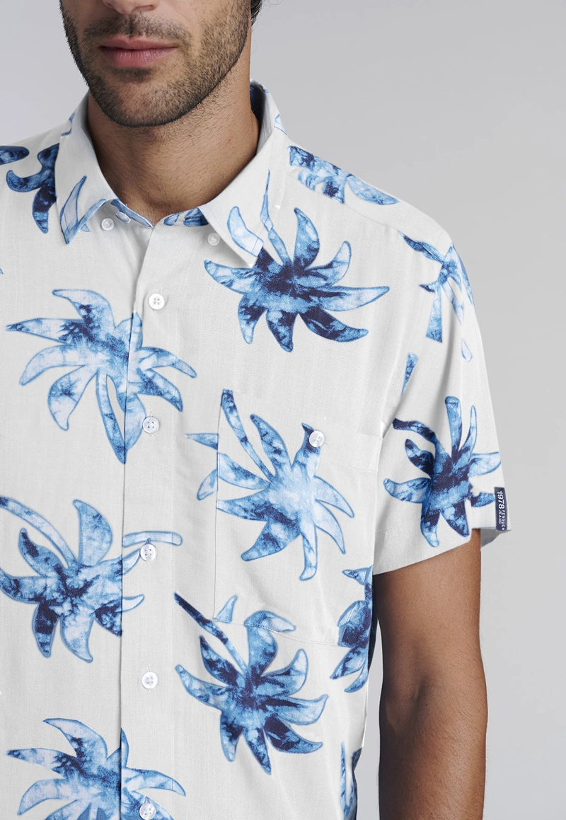 CAMISA ESTAMPADA BRISTOL OFF WHITE FJ - 3