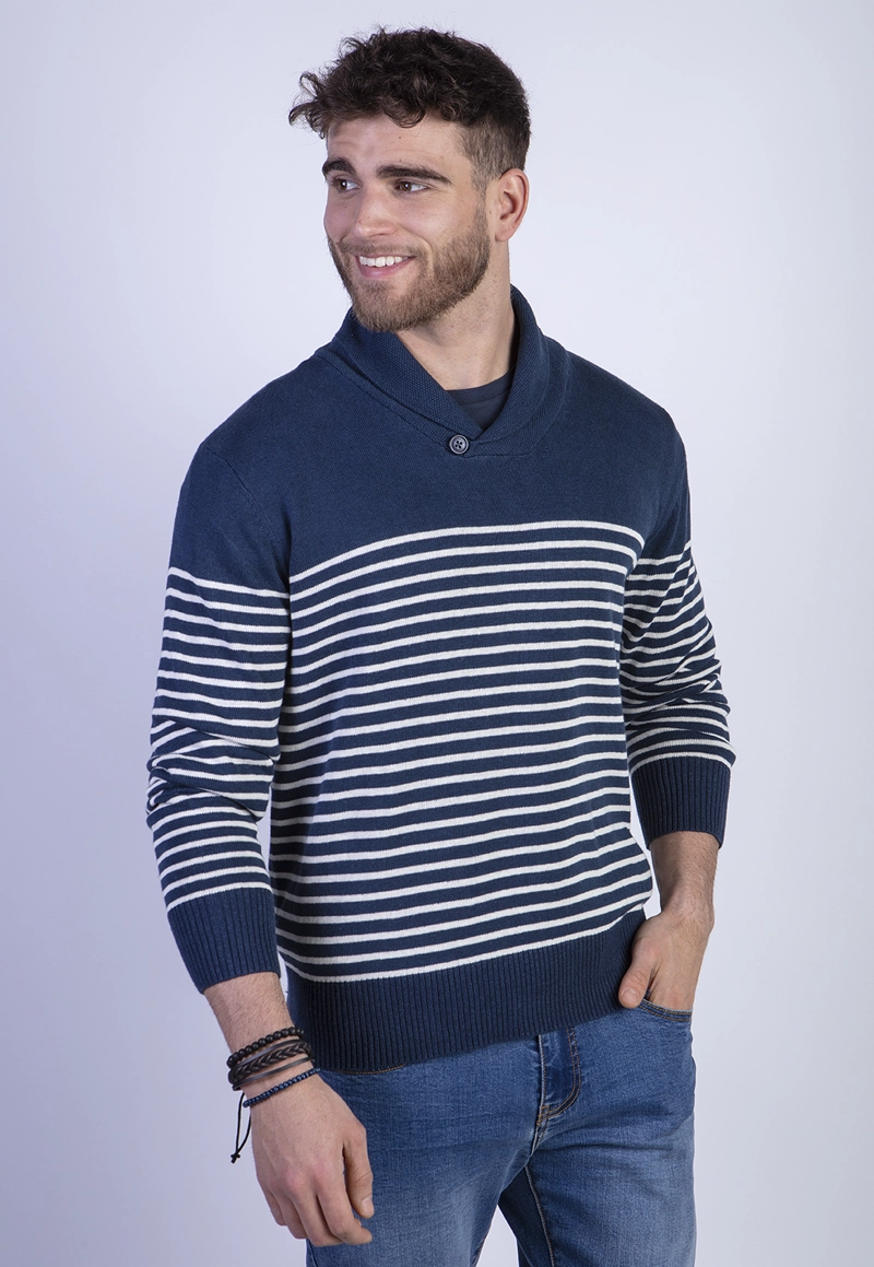 SWEATER BOSTON F DK.BLUE - 1