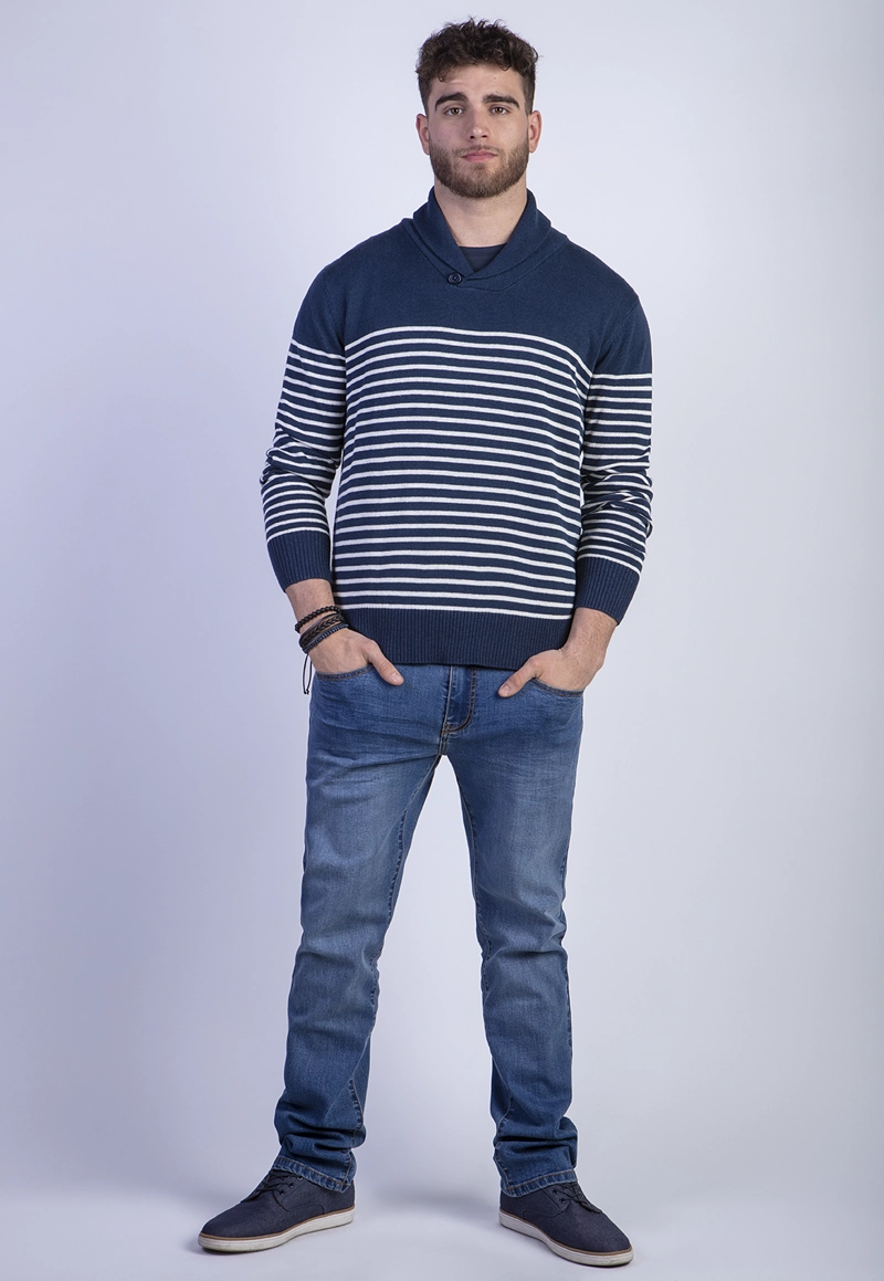SWEATER BOSTON F DK.BLUE - 3