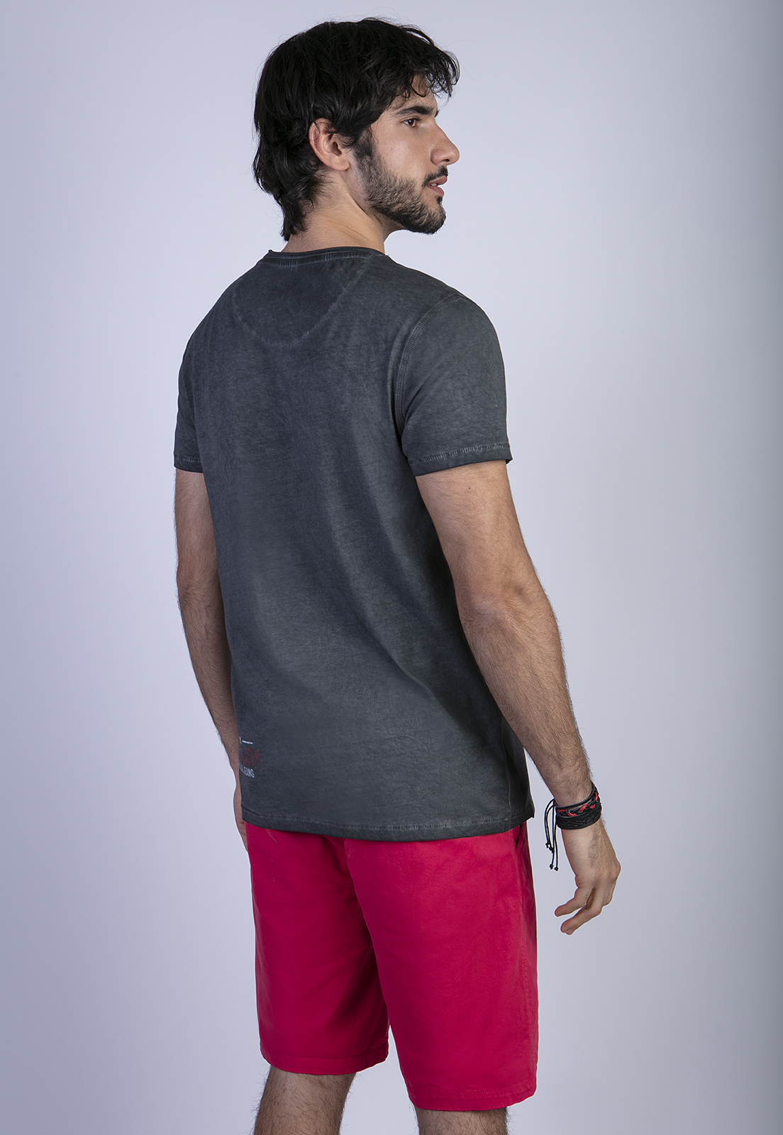 POLERA DIRTY WASH SEATLE BLACK - 2