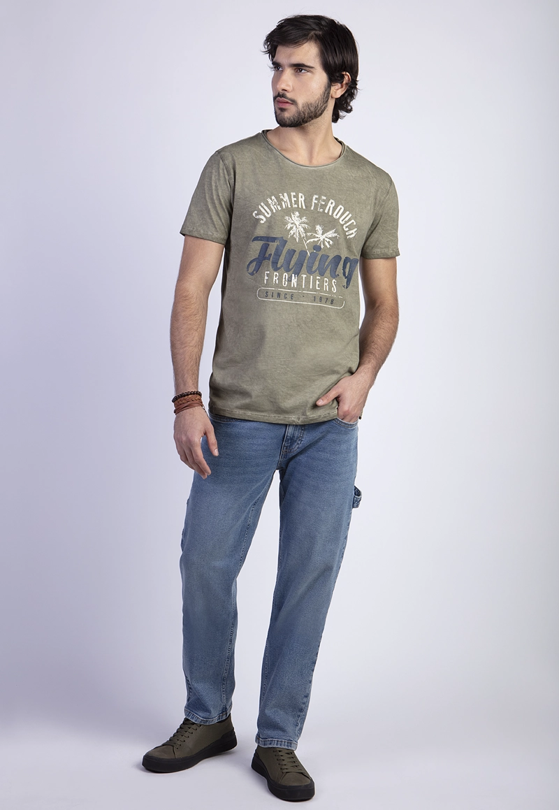 POLERA DIRTY WASH MILITARY SEATLE - 3