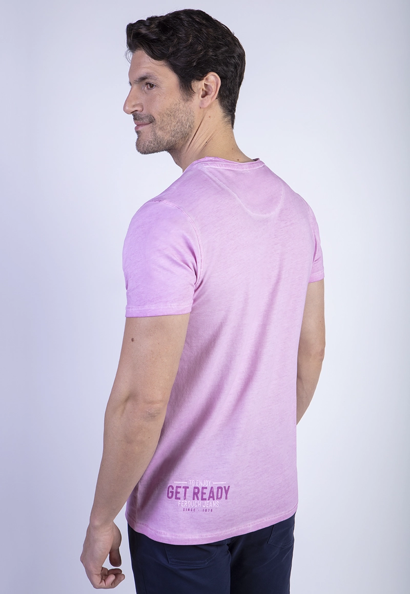 POLERA DIRTY WASH SEATLE PINK - 2