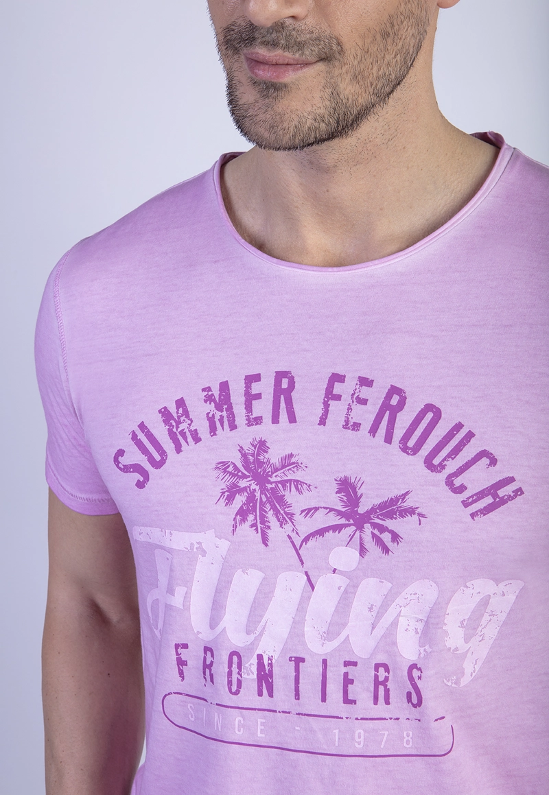 POLERA DIRTY WASH SEATLE PINK - 4