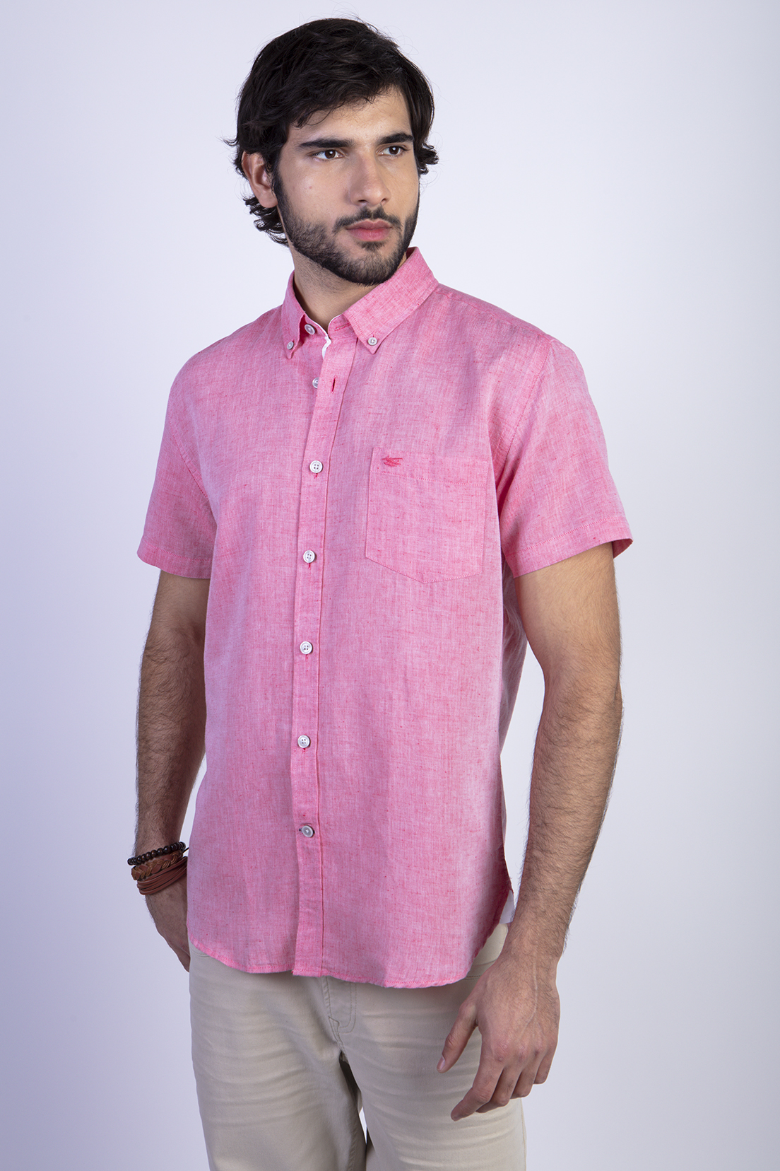 CAMISA SPORT ATLANTA F CORAL - 1