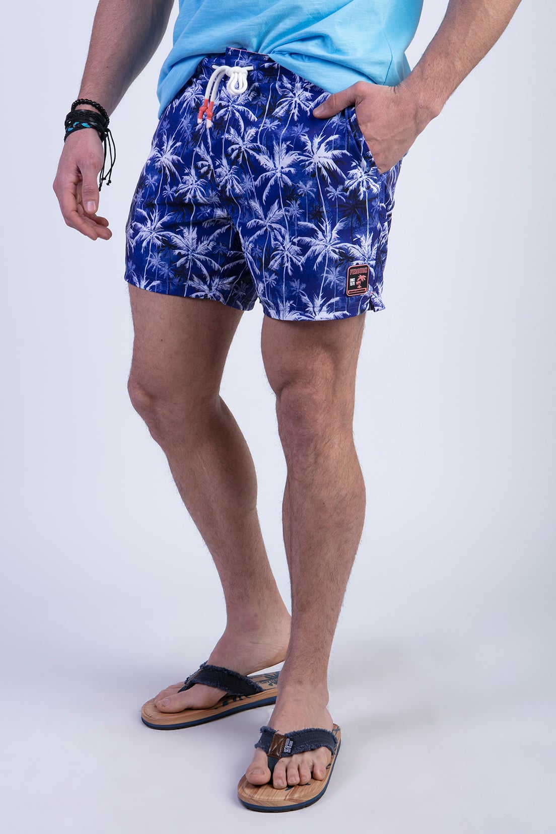 TRAJE DE BAÑO HOMBRE FEROUCH 463209U0032 HIGHLAND BLUE - 1