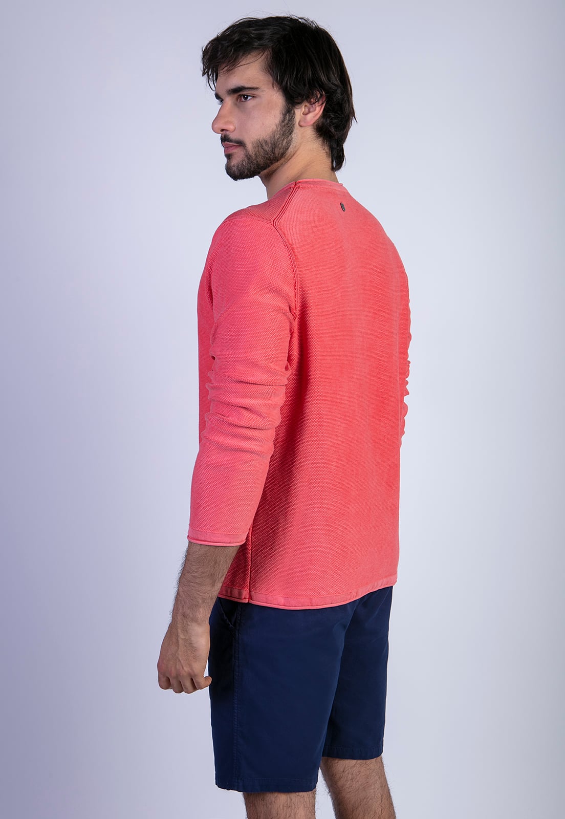 SWEATER BLAINE FJ CORAL - 2