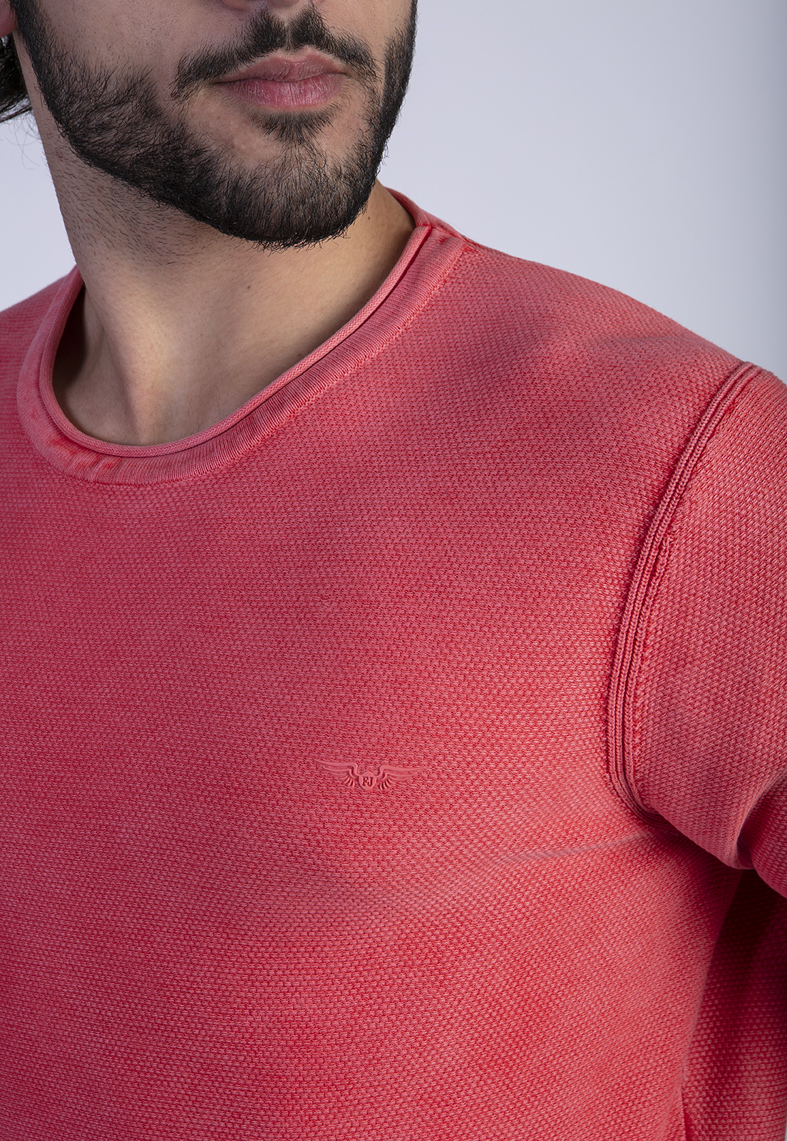 SWEATER BLAINE FJ CORAL - 4
