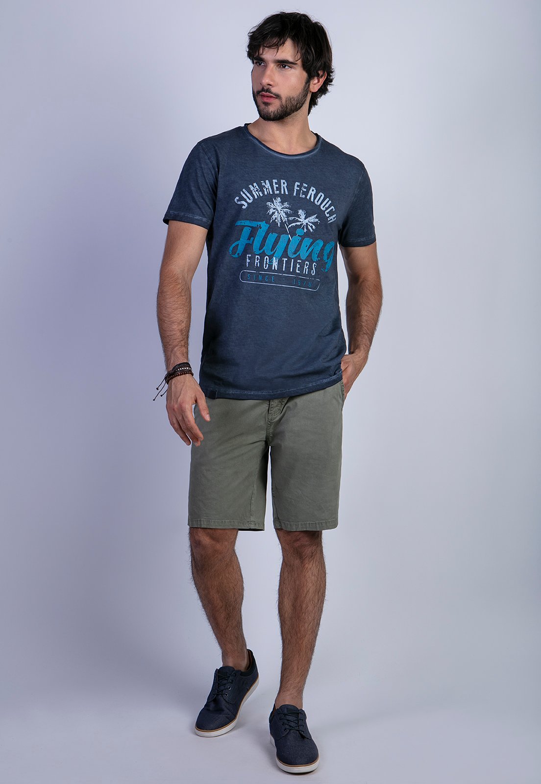 POLERA DIRTY WASH SEATLE NAVY - 3