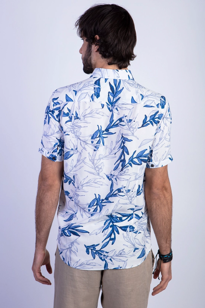 CAMISA ESTAMPADA MEMPHIS FJ BLUE - 2