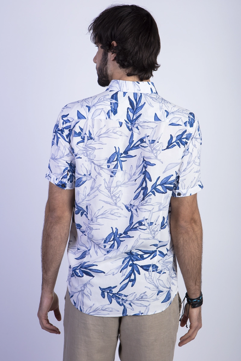 CAMISA ESTAMPADA MEMPHIS FJ BLUE - 2