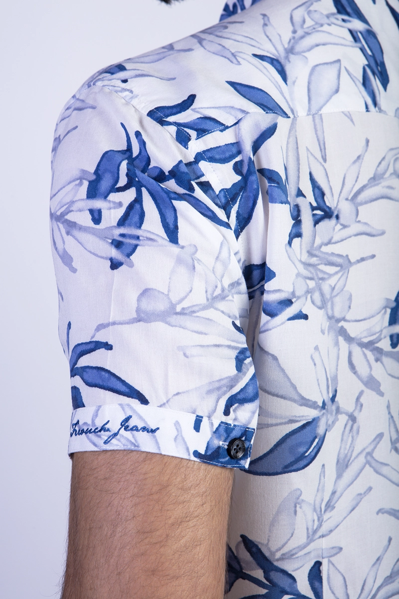 CAMISA ESTAMPADA MEMPHIS FJ BLUE - 4