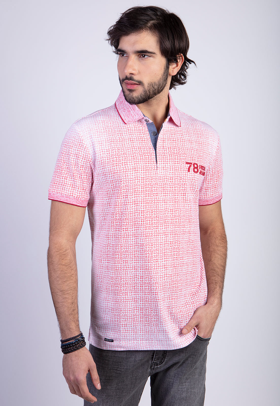 POLERA BURLINGTON CORAL - 1