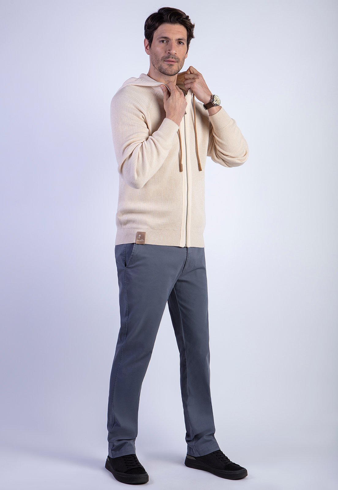SWEATER BRENDWOOD SAND MELANGE - 3