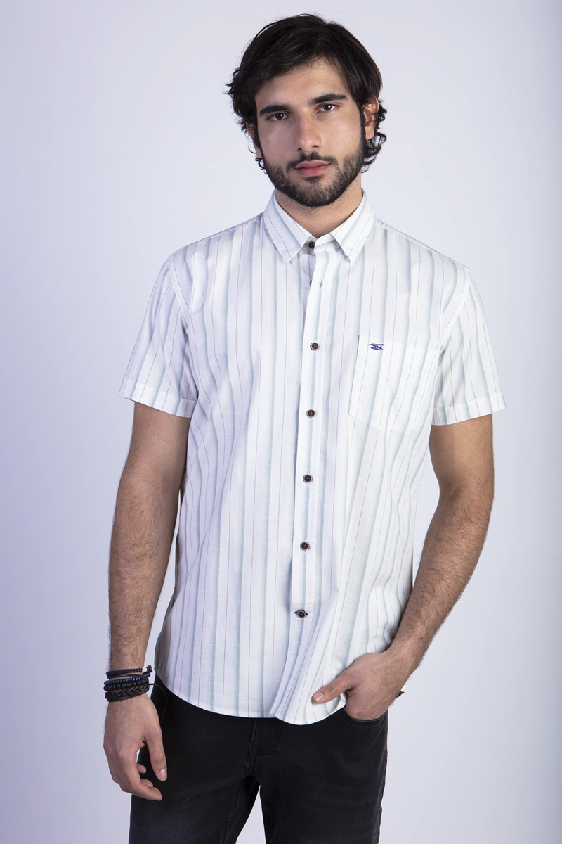CAMISA SPORT BALTIMORE F GREEN - 1