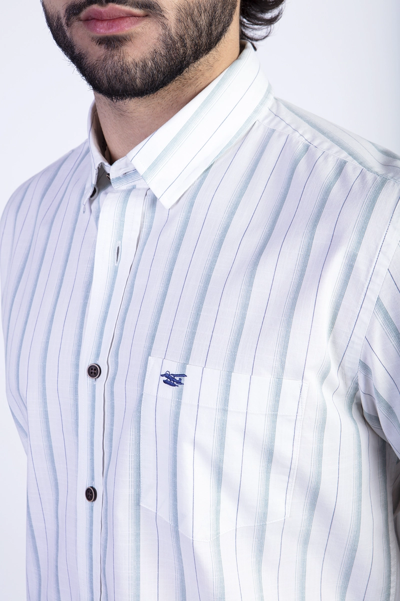 CAMISA SPORT BALTIMORE F GREEN - 4