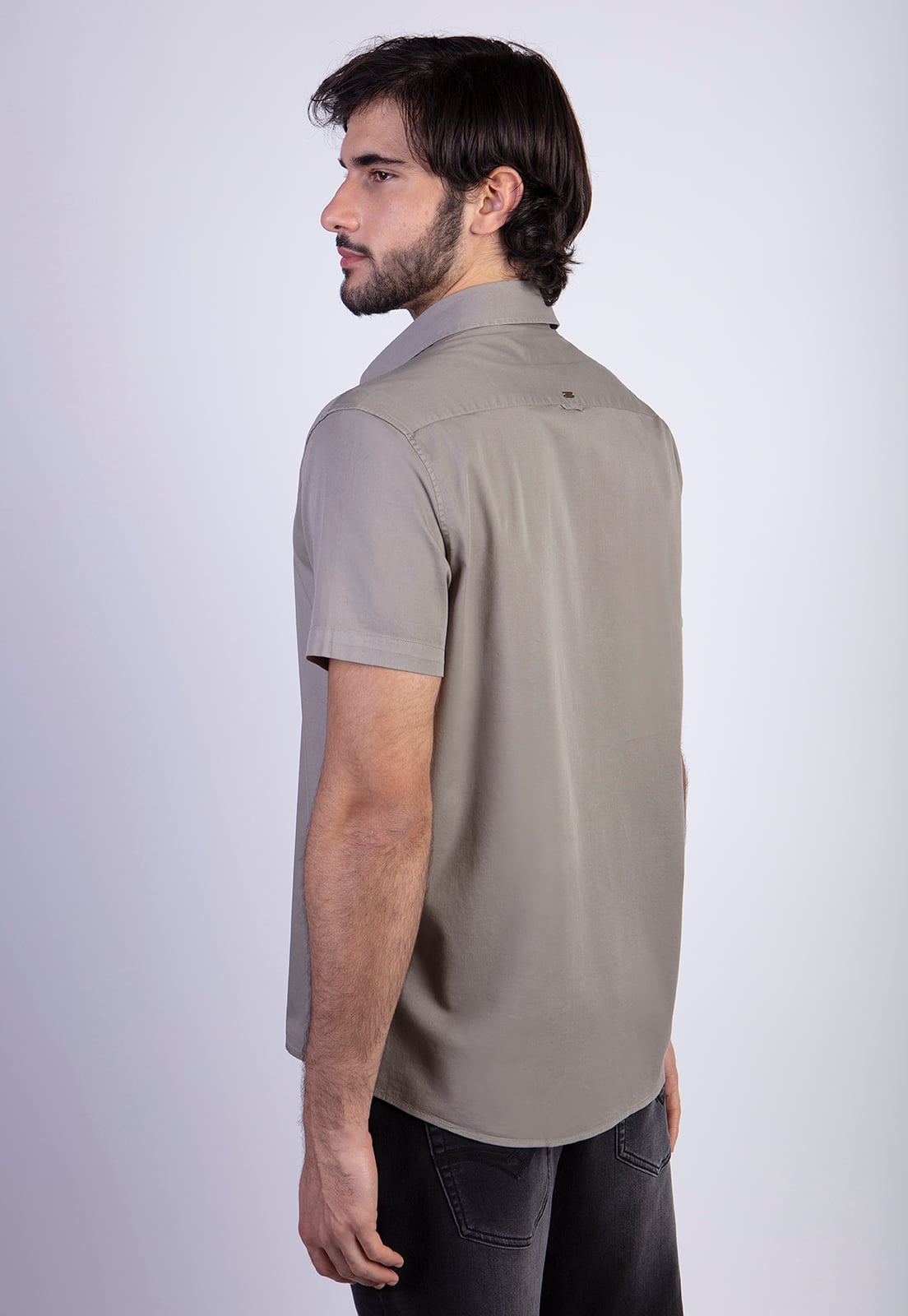CAMISA OVERSIDE MIAMI FJ LT MILITARY - 2