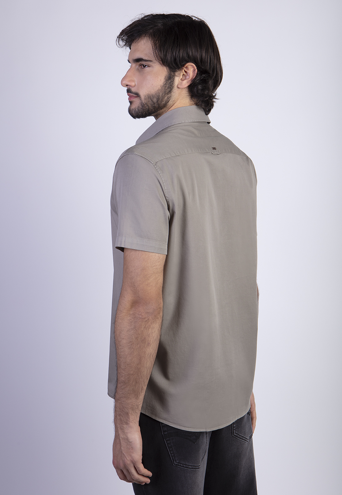 CAMISA OVERSIDE MIAMI FJ LT MILITARY - 2