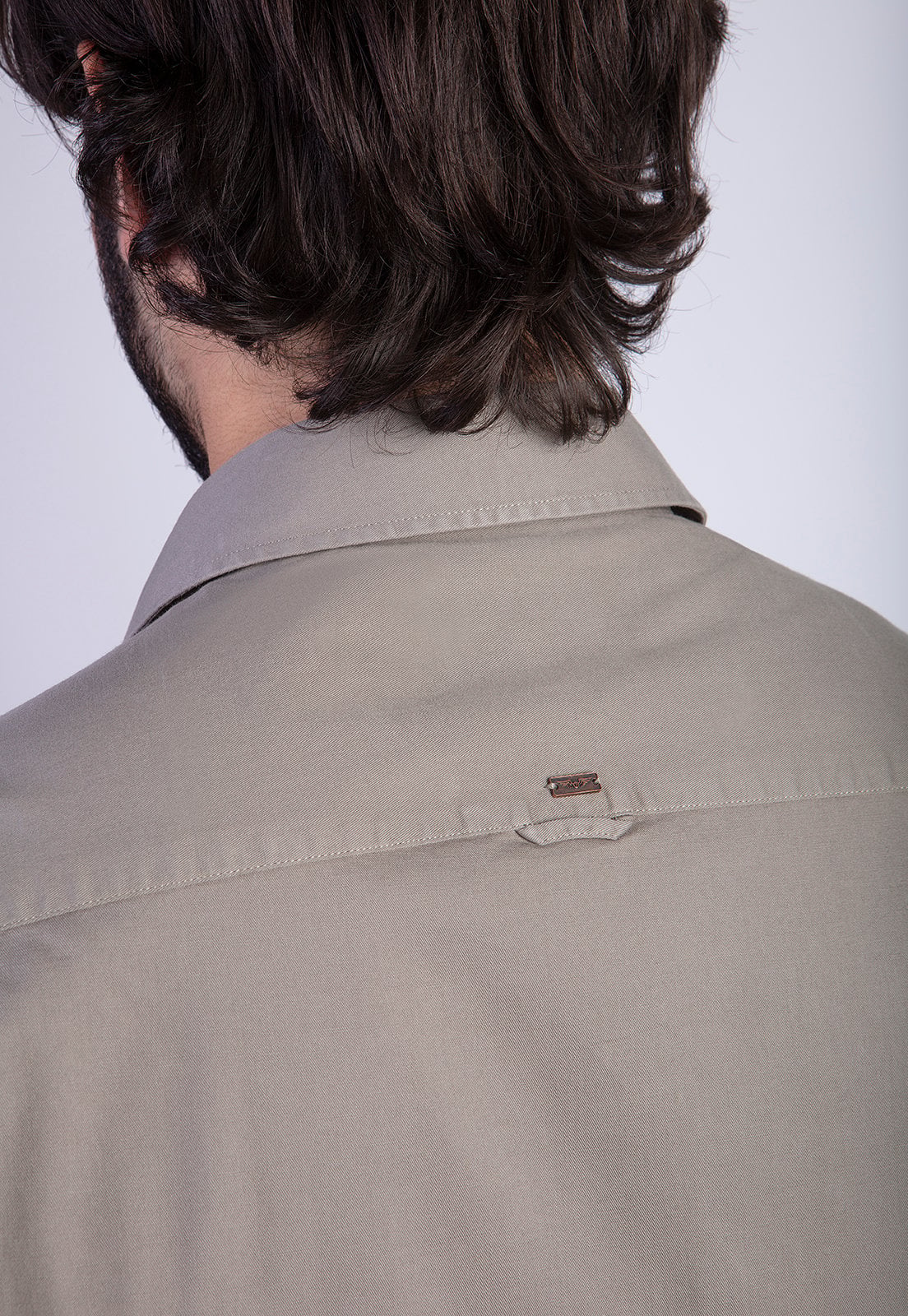 CAMISA OVERSIDE MIAMI FJ LT MILITARY - 4