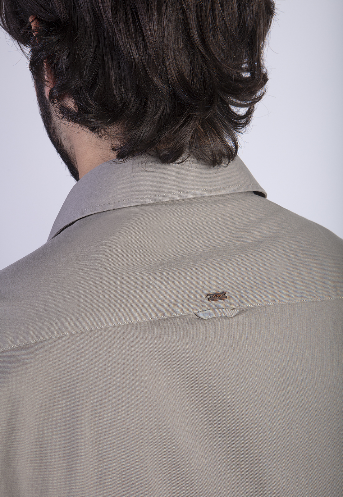 CAMISA OVERSIDE MIAMI FJ LT MILITARY - 4