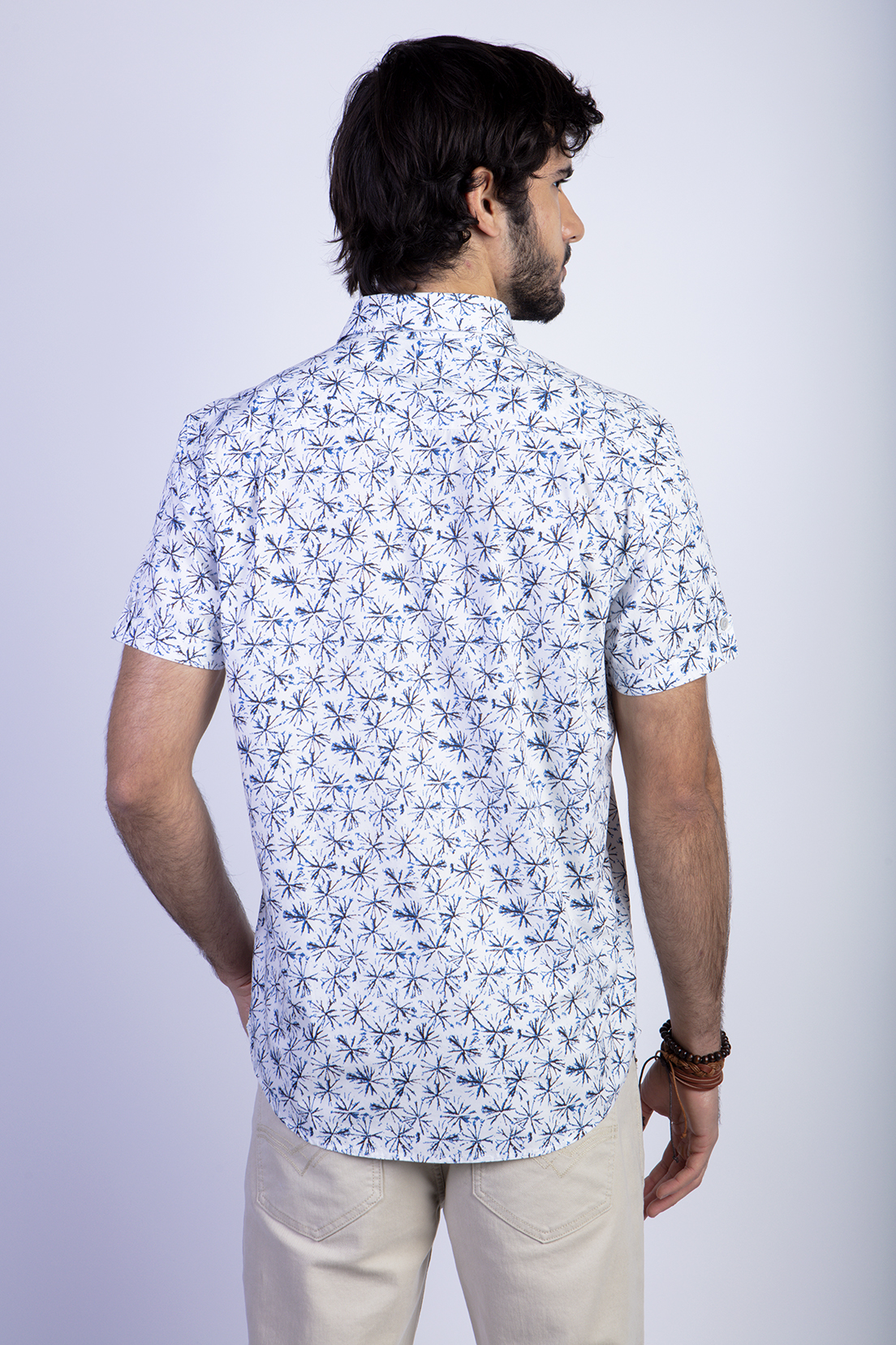 CAMISA ESTAMPADA CAMBRIDGE FJ NAVY - 2
