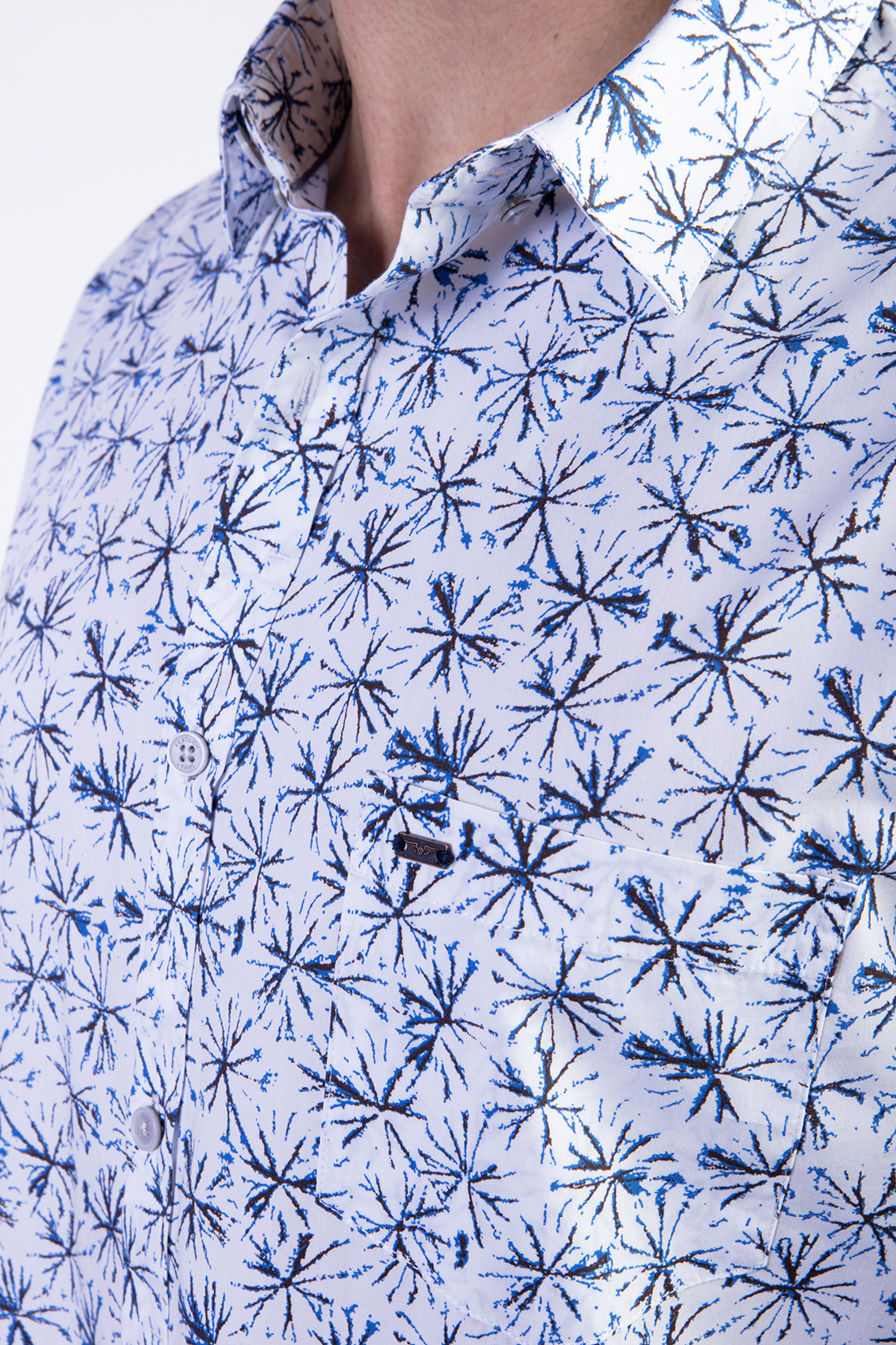 CAMISA ESTAMPADA CAMBRIDGE FJ NAVY - 4
