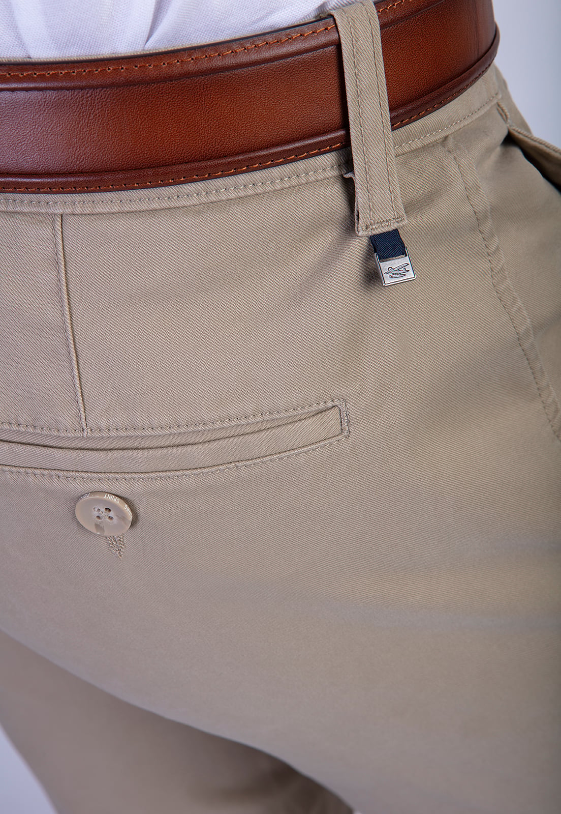 PANTALON L/31 TWILL SLIM KHAKI - 4