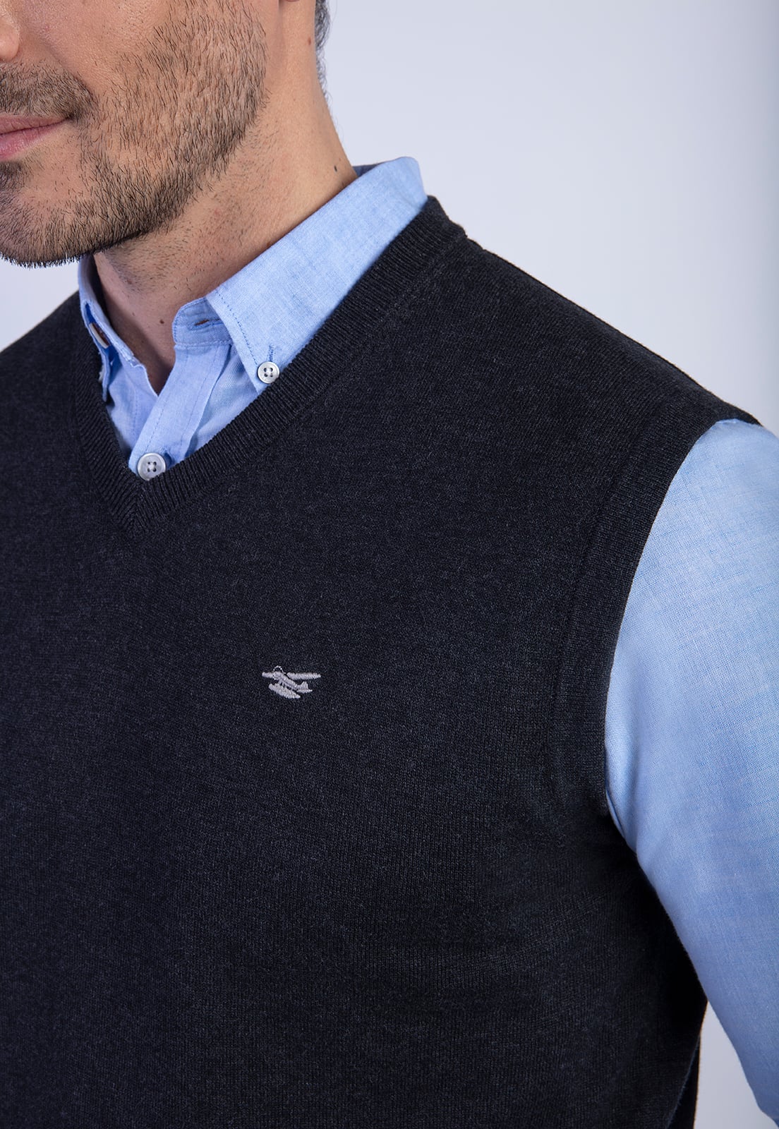 SWEATER W/S SMART CASUAL BLACK - 4