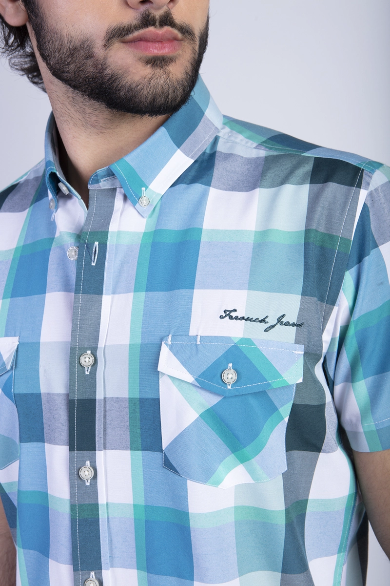 CAMISA CHECKERED NEVADA FJ GREEN - 4
