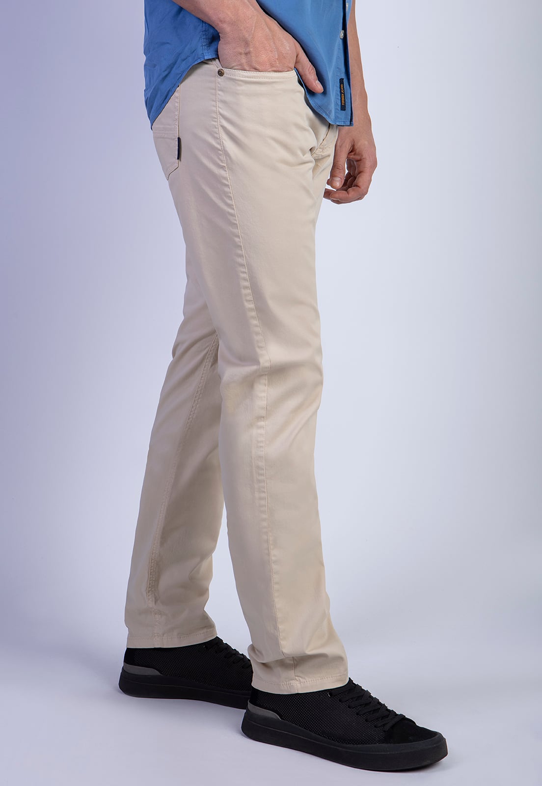 PANTALÓN NEW JERSEY F SAND - 1
