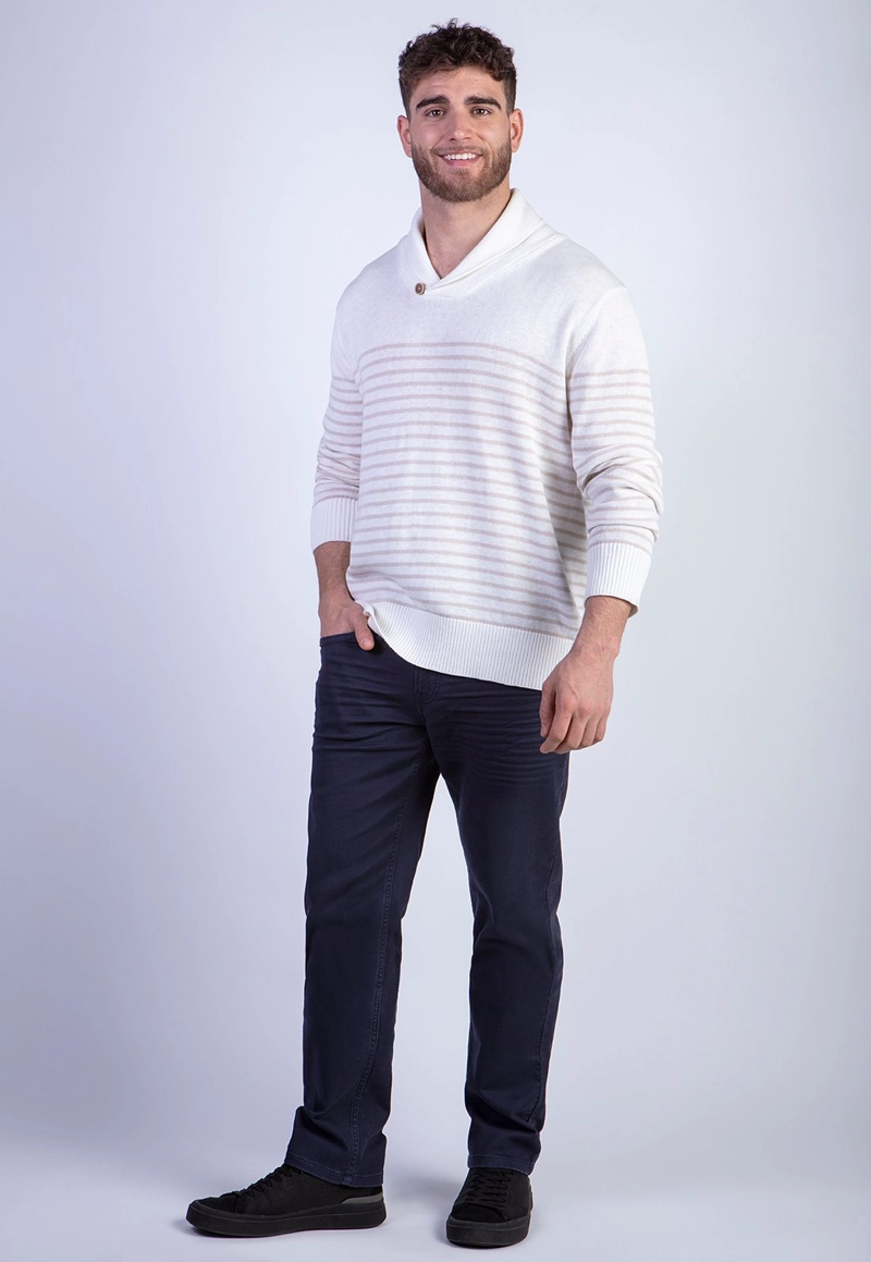 SWEATER BOSTON F ECRU - 3