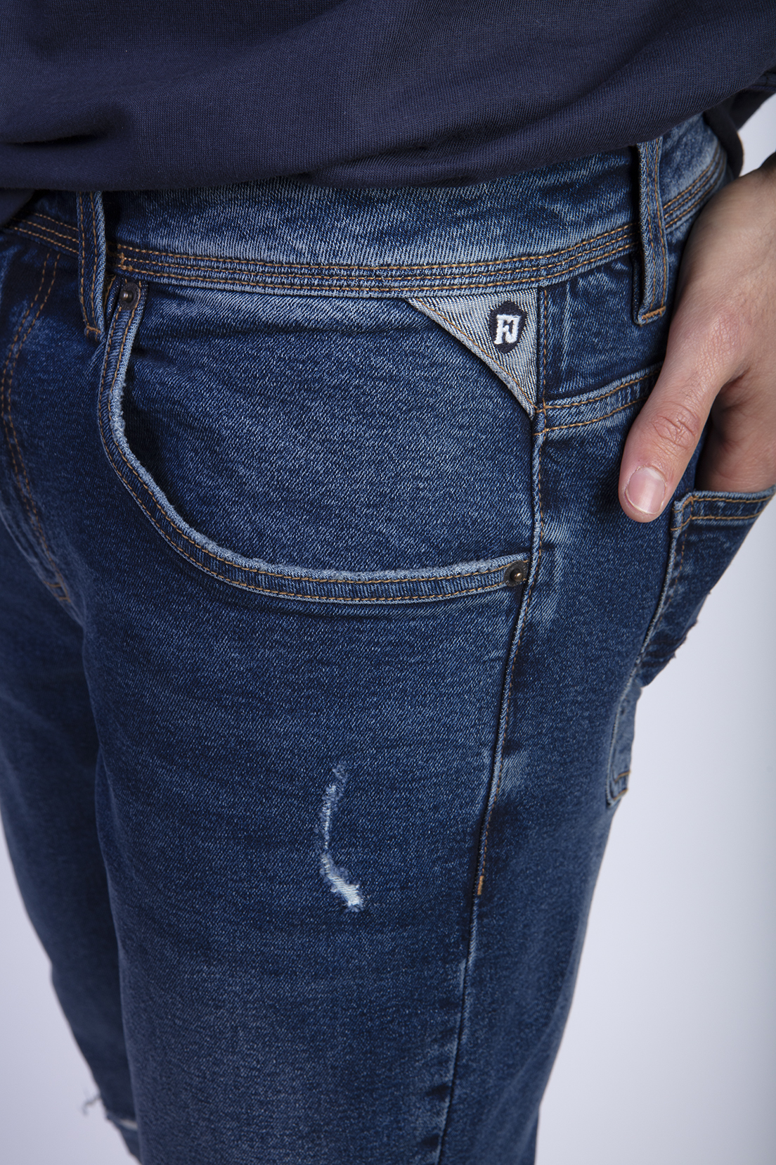 JEANS CALIFORNIA FJ DK.BLUE - 4