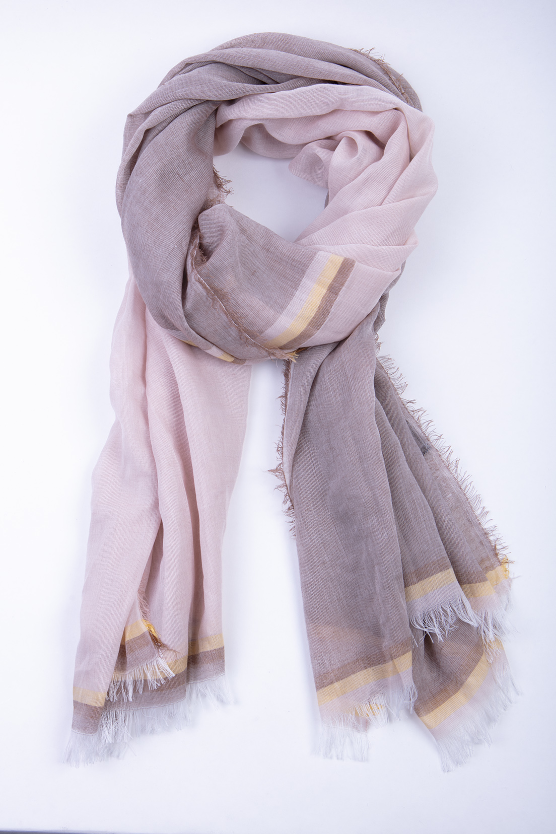 PAÑUELO FEROUCH 704109U0024 NARANJO BALTIMORE PEACH - 1