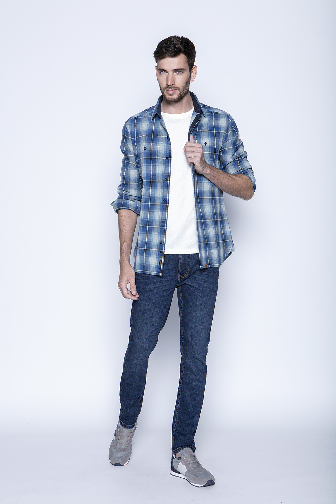 CAMISA MICHIGAN FJ BLUE - 4
