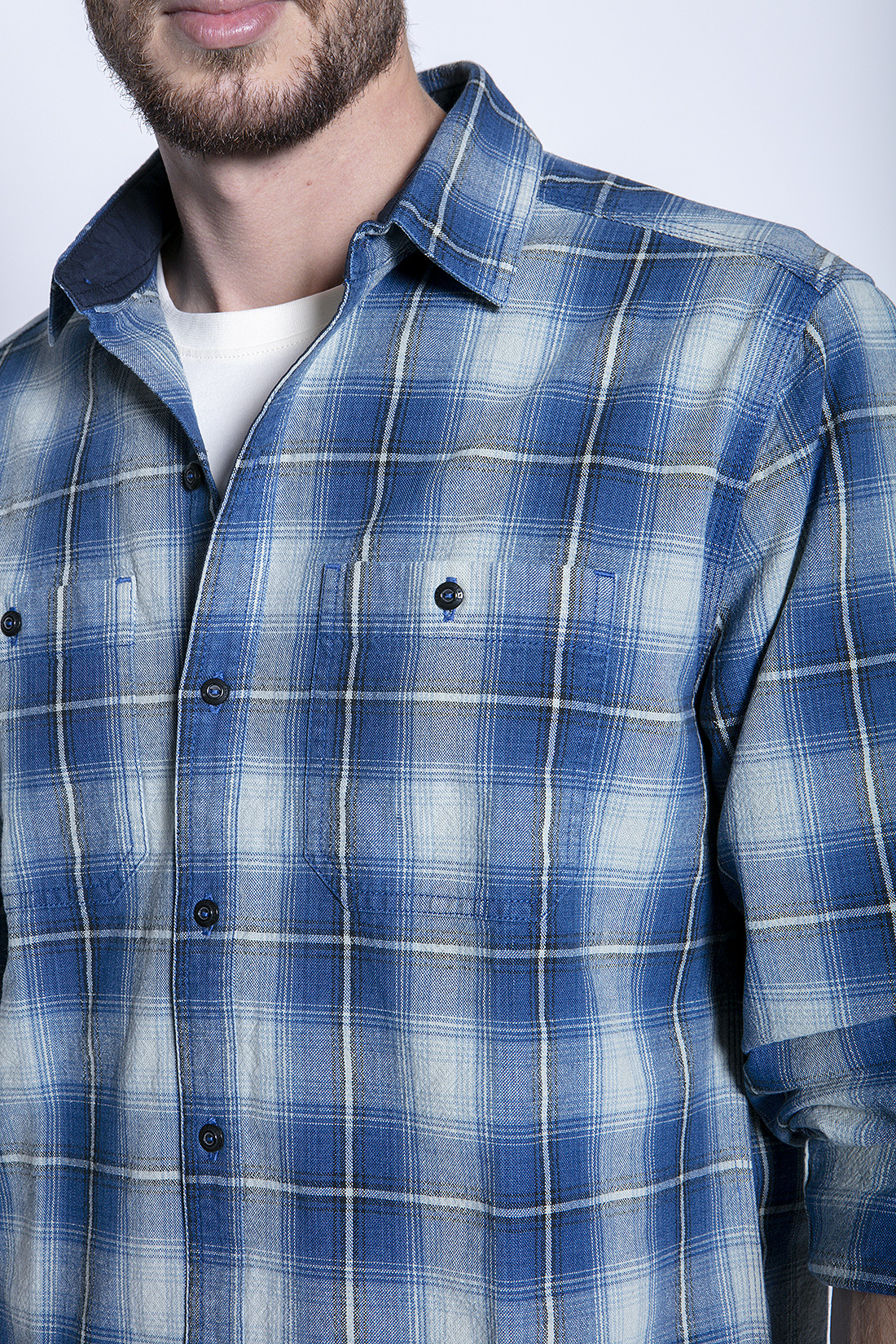 CAMISA MICHIGAN FJ BLUE - 5