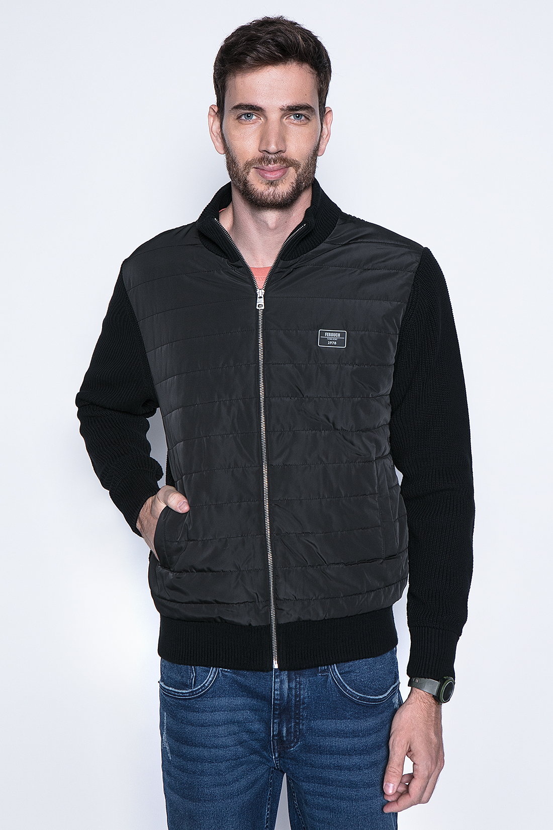 SWEATER COMPTON F BLACK - 1
