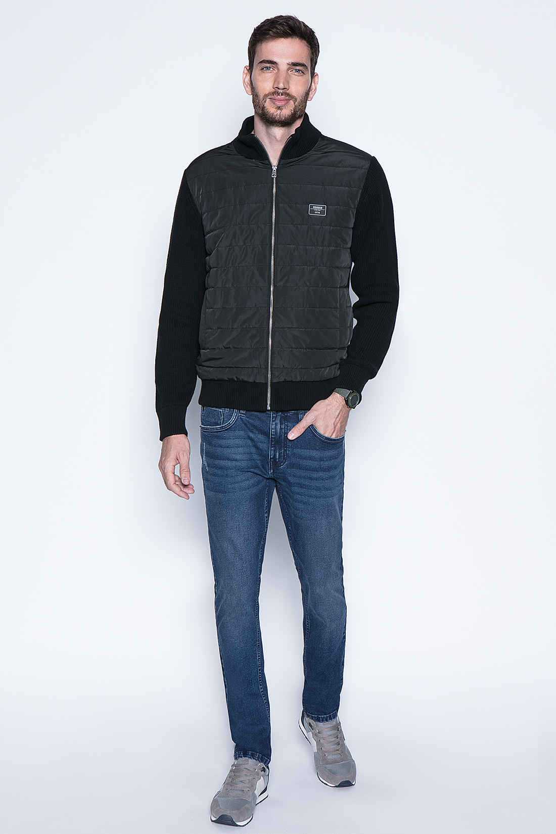 SWEATER COMPTON F BLACK - 4