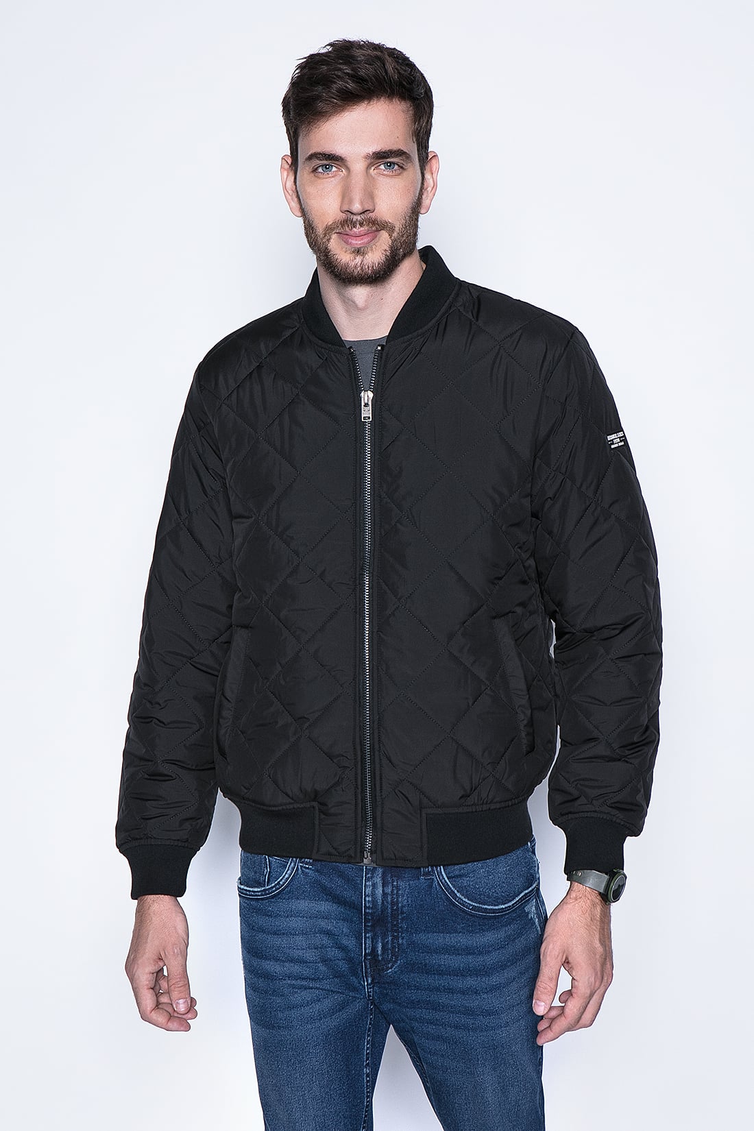 CHAQUETA BOMBER HOUSTON FJ BLACK - 1