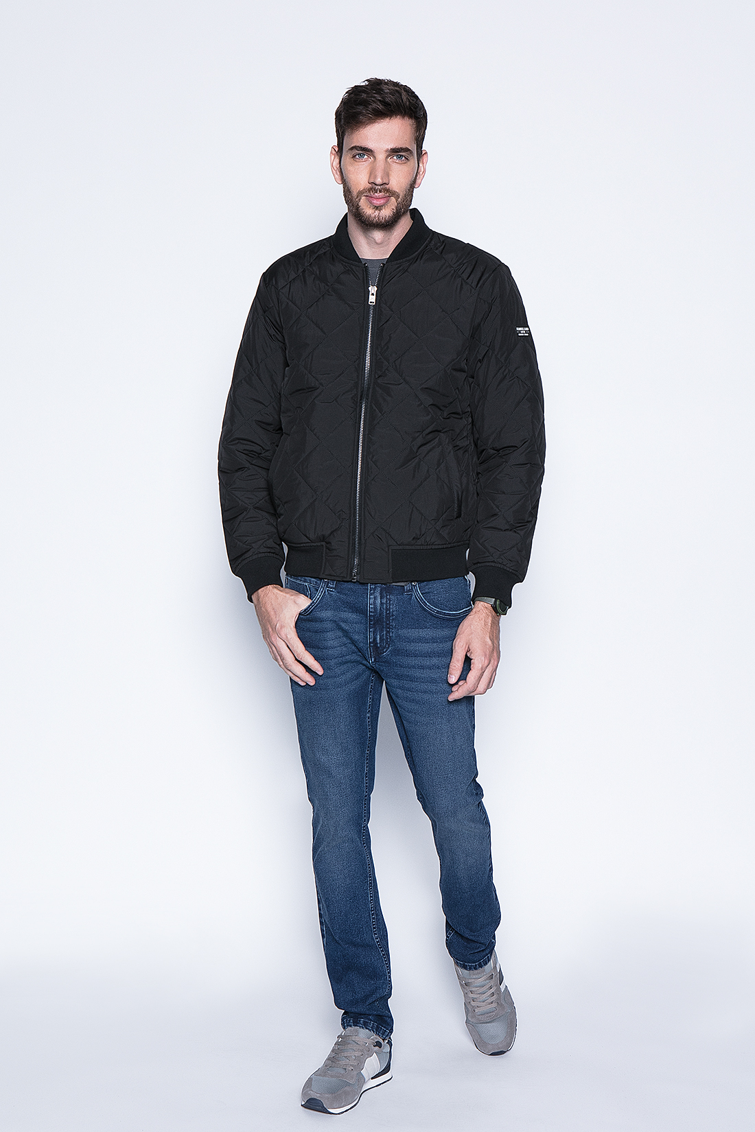 CHAQUETA BOMBER HOUSTON FJ BLACK - 4