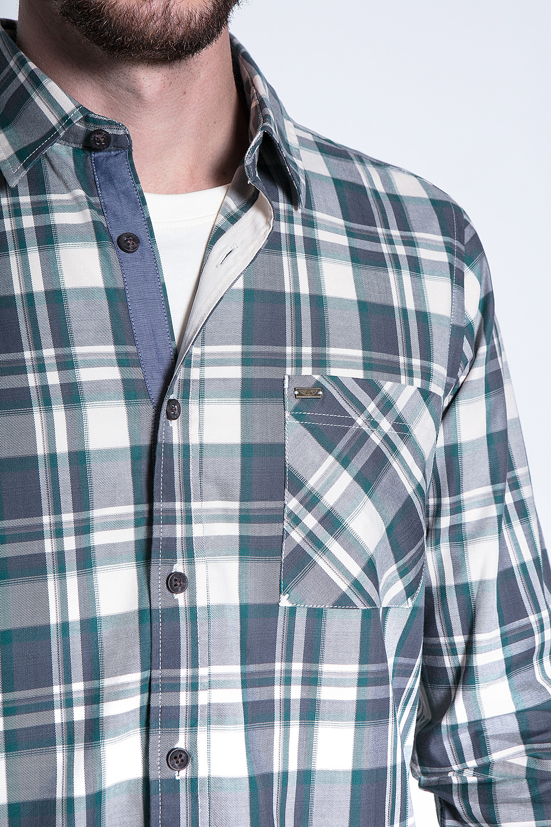 CAMISA CHECK CALIFORNIA FJ GREEN - 5
