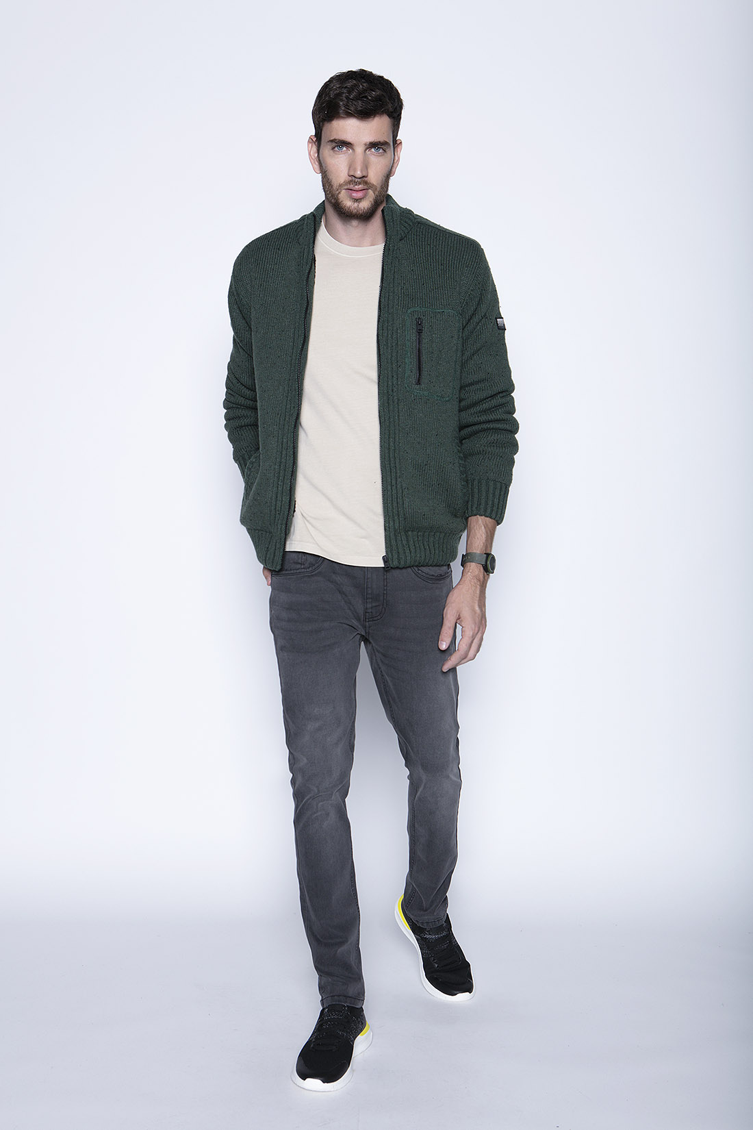 SWEATER CLEARWATER FJ MILITARY - 4