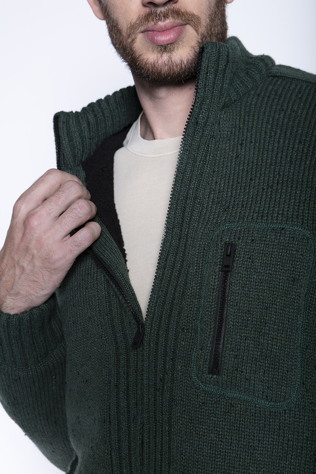 SWEATER CLEARWATER FJ MILITARY - 5